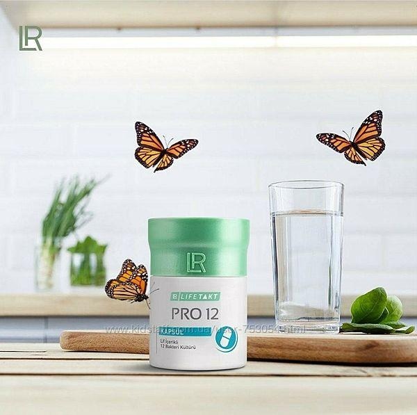 ПРО 12+  лр Пробіотик LR (Probiotic ПРО 12+) живі мікроорганізми регулювання мікрофлори оздоровлення , 30 капсул